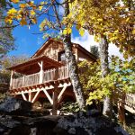 gite - "Cabane de luxe & Spa" 2 personnes - CUBIERES - Loz&egrave;re