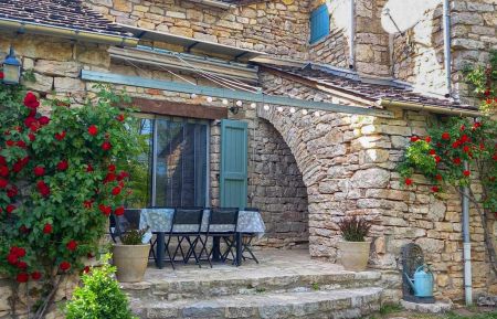 G&icirc;te n&deg;48G120800 La Mal&egrave;ne - Loz&egrave;re - Terrasse 