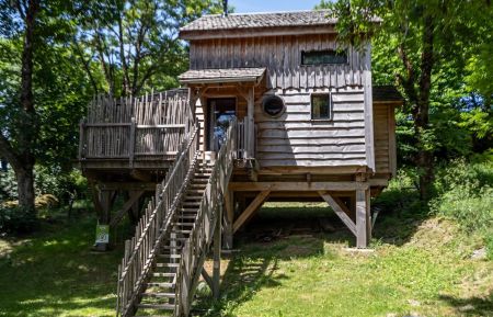 Cabane en bois48G170085 Cubi&egrave;res - Loz&egrave;re - photo